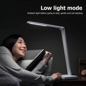 Xiaomi Mijia KN-Plug bordlampe Lite 500lm AC 220-240V 8W vippekontakten Ingen Strobe Beskyttelse af Øjne Dæmpbar LED Fjernsyn læselys