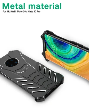 For Huawei Mate 30 Tilfælde Luksus Dække Kofanger Tynd Hårdt 360 Beskyttende Shell Metal Bumper til Mate 30 pro Aluminium Stel Rustning