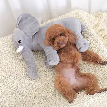 Søde Elefant Pude Barn Baby Dyr Blød Blød Elefant Baby Pude Hund Toy Hvalp Kort Plys Hunden Sove Toy Produkter