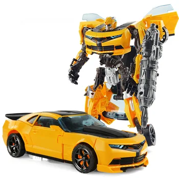 Kvalitet Omdanne Bumble Bee Bil Model, for at Robotten Skifter Deformation Legetøj Drenge DIY Legetøj Gave