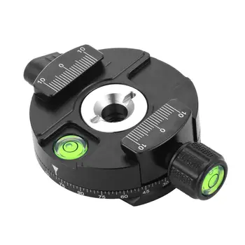 360 Graders Panorama-Adapter for Stativ Klemme Monopods Quick Release Monteringsplade Til Arca Swiss SLR DSLR-Kamera Gimbal Tilbehør