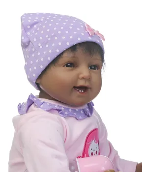 NPKCOLLECTION hot salg naturtro reborn baby doll bløde real blid berøring mode dukke Julegave nytår gave