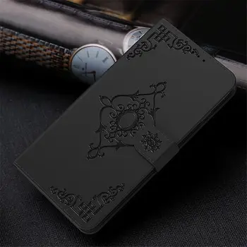 Stødsikkert Præget Tilfælde For Xiaomi Redmi Note 8 Pro 8T 8 T Flip Læder Card Wallet Stå Shell Dække Redmi Note 8 Tilbage Sager