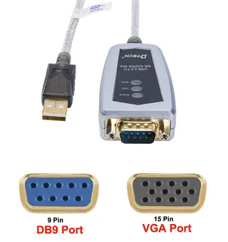 USB til RS422 RS485 Seriel Converter Adapter Kabel-FTDI-Chippen for Windows 10 8 7,XP og Mac