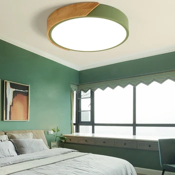 Runde, Multicolor LED-loftslampe Moderne Lampe Stue Belysning Fastholdelsesanordningen Soveværelse, Køkken Surface Mount Flush Panel lampe