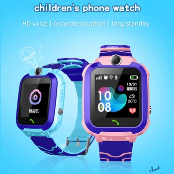 S12 Barn Smart Ur IP67 Vandtæt Børn SOS-Opkald Placering Finder Smartwatch Intelligent Foto Tager Baby-Telefon Se