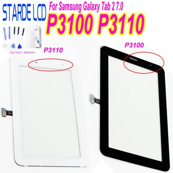 For Samsung Galaxy Tab 2 7.0 P3100 P3110 Touch Screen Digitizer Fane2 GT-P3100 GT-P3110 Tablet Touchscreen af Glas Sensor Dele