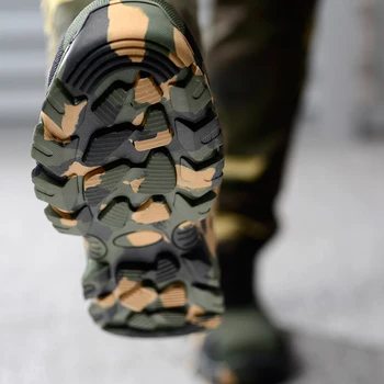ZYYZYM Mænd, Arbejde Sikkerheds-Støvler Plus Size Udendørs Stål tåkappe Militære Sko Mænd Camouflage Punktering Bevis Hær Støvler