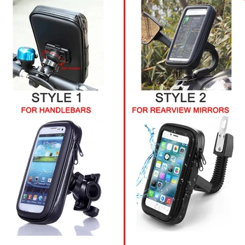 Cykel Motorcykel telefonholder, der er Vandtæt Sag Cykel Telefon Taske til iPhone Xs 11 Samsung s8 s9 Mobilt Stativ Støtte Scooter Dække