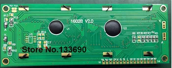 5pcs større LCD-1602 16x2 største karakter stor størrelse blå/Grå/Gul grøn display modul 122*44mm HD44780 SPLC780D LMB162GBY