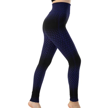 Høj Talje Leggings Push Up Træning Kvinder Yoga Bukser Trykt Fitnesscenter Leggings Trænings-Og Sport Afslappet Slank Elastisk Høj Talje, Der Kører