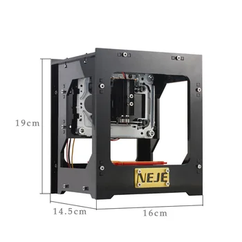 CNC Laser Engraving Machine 1500mW/2000mW/3000Mw Automatisk DIY Print Gravør Mini-USB-Engraving Machine Off-line Drift