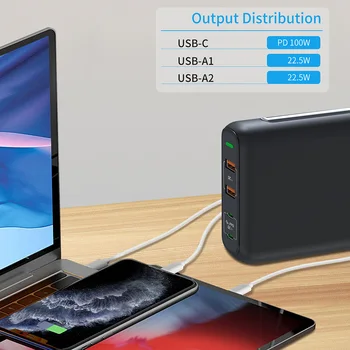 150W GaN Oplader til Hurtig Opladning 4.0 3.0 Type C PD USB-Oplader til Hurtig Opladning af USB-C til at Skifte Til MacBook Air, iPad Pro Samsung Note 10