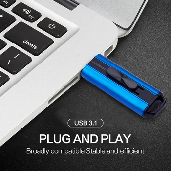 WANSENDA USB-Flash-Drev, USB 3.0/3.1 Høj Hastighed Pen-drev 512GB 256GB 128GB 64GB 16GB 32GB Kreative Nøglen i USB-Sticks