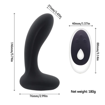Nye Anal Vibrator Mandlige Prostata Massager Butt Plug Sex Legetøj til Kvinder, Vaginal Voksne Erotisk Masturbator Silikone Vibrator Dildo
