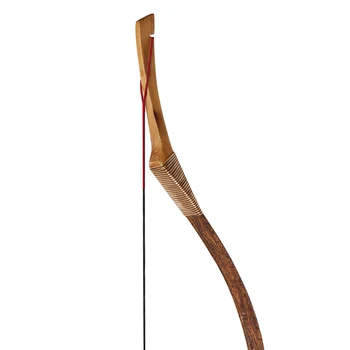 Toparchery Traditionelle 30-50lbs Longbow Laminat Bue Recurve Bue Træ Bue Jagt Skydning Training Target Practice