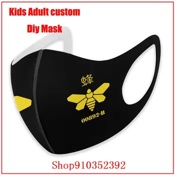 Bee Breaking Bad maske pm2.5 sjove pattem print grimasse, ghost munden maske genanvendelige børn cubrebocas con filtro mascarilla lavable