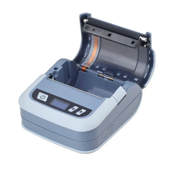 Mobile bluetooth bærbar printer for print med termisk mærke, og modtagelse passer til papir bredde 20mm-80mm
