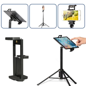 BFØLGE 2 i 1 Universal Mobiltelefon, Tablet Stativ Holder Stand holder til Smartphone, iPad 11 Tommer til iPhone, Samsung, Huawei