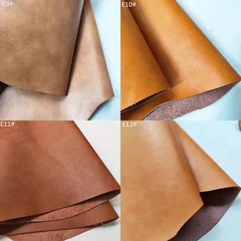 12 farver crazy horse skin læder til håndarbejde 1,8 mm vegetabilsk garvet læder eco voks læder hud bælte tasker