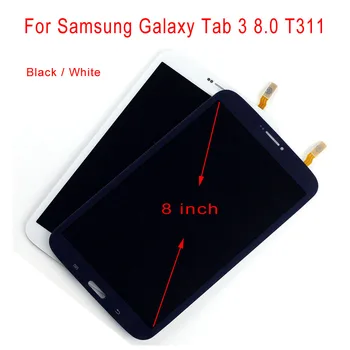 STARDE Udskiftning LCD-For Samsung Galaxy Tab 3 8.0 T311 LCD-Skærm Touch screen Digitizer Assembly 8