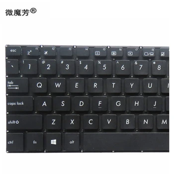 Engelsk laptop tastatur til ASUS TP500L TP500LA TP550L TP550LB TP550LU x551 OS Layout, uden ramme, sort
