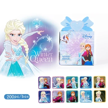 Disney Frosne Elsa Anna Flytbare Klistermærker Prinsesse Scrapbooking Til Børn, Indretning Dagbog, Notesbog Dekoration Toy Klistermærker