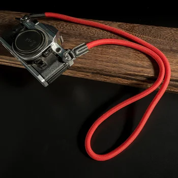 Nye Bjergigning Nylon Reb Kamera Skulder Neck Strap Bælte til Leica, Canon, Nikon, Olympus, Pentax, Sony Fujifilm