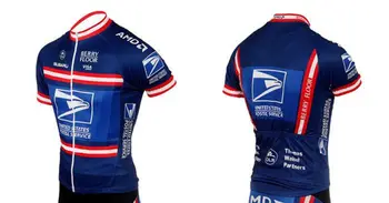 United States postal service Gule trøje kortærmet Trøje om sommeren road Cykel Gear race passer Cykling tøj toppe