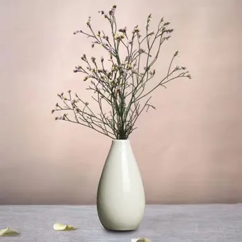 10x5.6cm Mini Keramik Vase Kreative Moderne Blomst Arrangement Beslag Holder Hjem Bryllup Kontor Dekoration Håndværk 2020