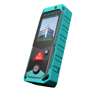 MILESEEY P7 80M, 100M 150M 200M Bluetooth Laser Afstandsmåler med Roterende Touch Screen Laser Meter med Kamera Punkt Finder