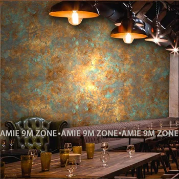Tuya Kunst vintage industrielle rust hånd, maleri og plakat vægmaleri tapet til kaffe bar og restaurant væg-papir, large