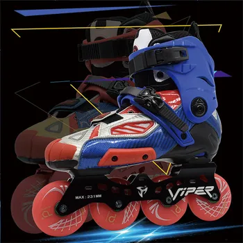 Voksne Slide Inline-Rulleskøjter Sko med Styrke Boot Tykkere Ramme Holdbare Hjul Base, som SEBA HV HL Høj Drift Roller Patines