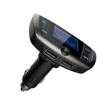 M-Senderen Modulator Bluetooth Håndfri bilsæt Lyd MP3-Afspiller med 2,4 En Dobbelt USB Bil FM-Transmittor Telefon Oplader