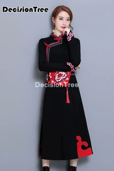 2021 vintage qipao kjole bryllup orientalsk kjole traditionel kinesisk tøj kvinder kinesisk kjole kvindelige qipao kjole