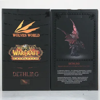 20 CM Cataclysm Neltharion Figur Blizzards World of Warcraft Garage Spil Anime Tal WOW Død Pterosaur Garage PVC Modeller