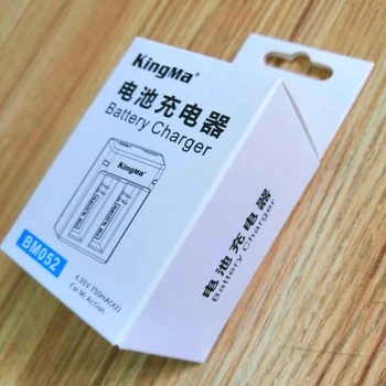 Original Mijia Batteri KingMa Originale Dual Batterier Oplader / Oplader Tilfældet For Xiaomi Mijia 4K Mini Action Kamera Tilbehør