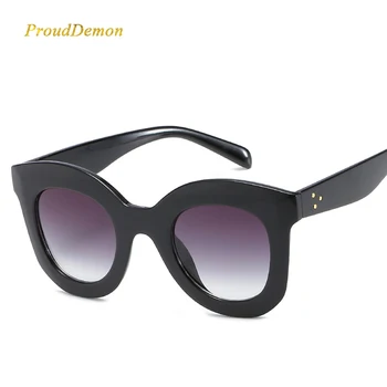 NYE Gradient Point Sol Briller Tom High Fashion Designer Brands Til Kvinder Solbriller Cat eye nuancer oculos feminino de sol