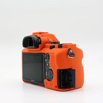 Blød Silikone Kamera tilfældet for Sony A7 II A7II A7R Mark 2 Gummi Beskyttende Body Cover Sag Hud