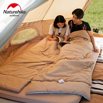 Naturehike 2020 ny Sovepose konvoluttype, Ultralet 4 Sæsonen for Udendørs Camping Rejser Soveposer med mellemlæg