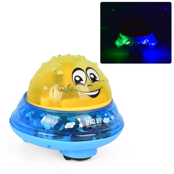 Sjove Spædbarn Bad Legetøj Baby Elektrisk Induktion LED Sprinkler Bold Med Lys, Musik, Børn Water Spray Spille Bold, Bade-Legetøj