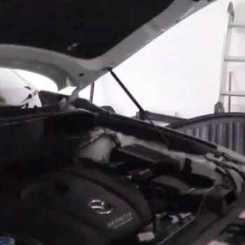 Mazda CX-5 CX5 KF 2017-2019 Tilbehør til Bilen Foran Bonnet Hood Lift Støtte Motor Dæksel Hydrauliske gasfjeder Strut Stang