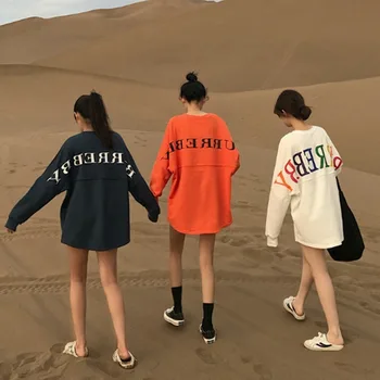 2020 spring NYE hættetrøjer afslappede sweatshirts og hættetrøjer kvinder outerware fashion girls t-shirts