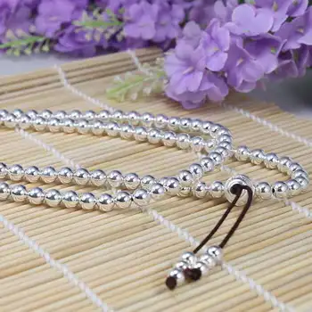 Sølv armbånd til mænd 999 rent sølv armbånd til kvinder-armbånd-sølv smykker par stil