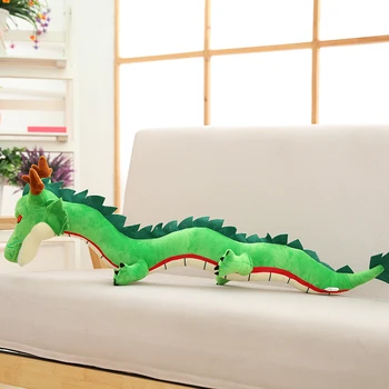 Tøjdyr Plush Dragon 80/100cm Shenron Anime Karakter Dukker Memorial dukke Fødselsdag julegaver