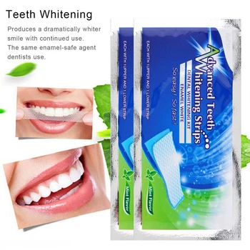 YOUWAYS Tænder Whitening Strips Tandblegning Klistermærker Tand Blegning Daglig Brug Kridtning Orale Tand Pleje Værktøj