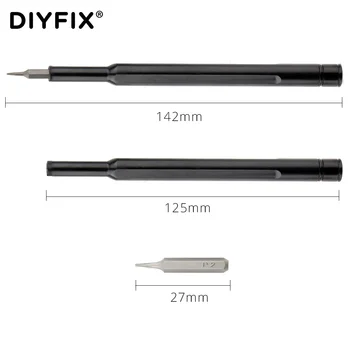 DIYFIX 25 i 1 Skruetrækker Sæt, Præcisions-Magnetisk Skruetrækker med Bits til iPhone Samsung xiaomi Telefon, Tablet, Se Reparation Værktøjer Kit