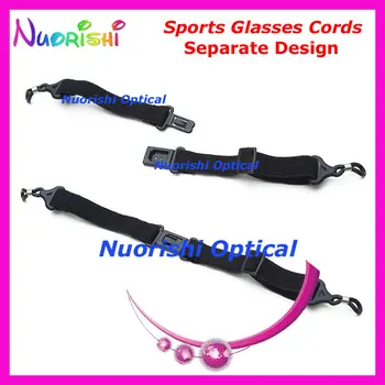 5pcs Særskilt Design Anti Slip Justerbar Sports Briller Briller Solbriller String Lanyard Ledninger Indehaveren Gratis Fragt L657