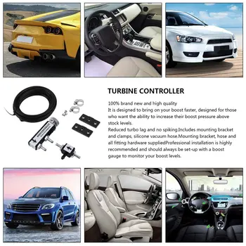 Universal Bil Racing Turbo Boost Controller Turbo Turbine, der Regulerer Ventil til Manuel Boost Controller 3 farve option Hot Salg