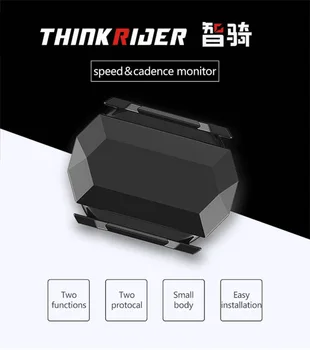 ANT+ Hastighed og Kadence Sensor Skærm Bluetooth 4.0 Hastighed Sensor For Thinkrider X5 X7 Træner For Gramin Zwift Cykling Apps Enheder